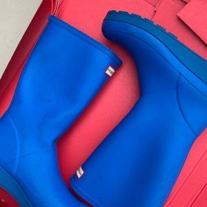 Hunter boots , slightly worn